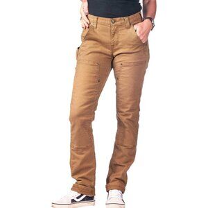 NWT Dovetail Workwear Maven X Pant Saddle Brown Canvas 12/30